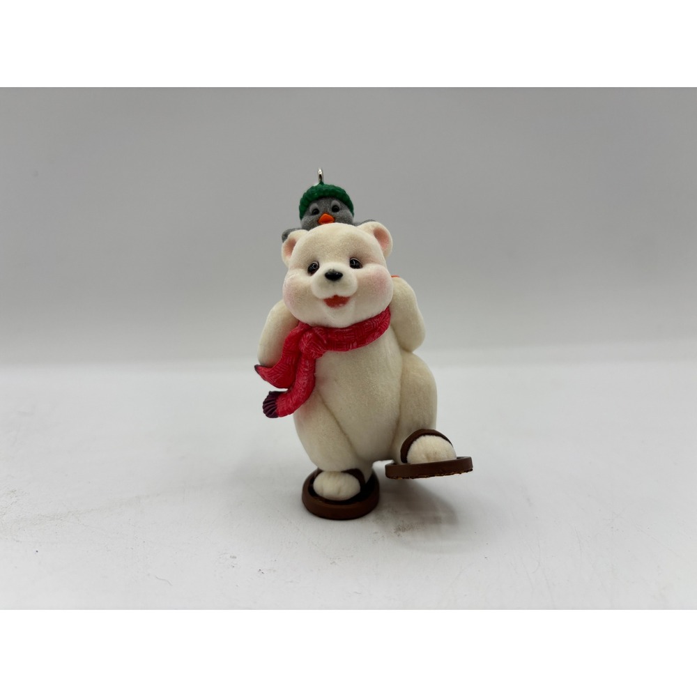 Hallmark Keepsake Dated 2003 Vintage Snowshoe Taxi Handcrafted Ornament